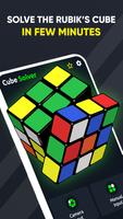 AI Rubik's Cube Solver Scanner Affiche