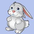 My friend is a bunny