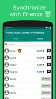 Friends Step tracker capture d'écran 1