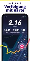 Lauf Tracker - Joggen App Plakat