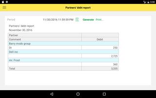 Freelance accounting system imagem de tela 3
