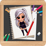 Draw Cute Chibi Celebrities Step By Step