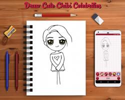 Draw Cute Chibi Celebrities Step By Step capture d'écran 3