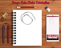 Draw Cute Chibi Celebrities Step By Step capture d'écran 1