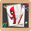 Learn To Draw Chibi Cute Superheroes Step by Step