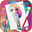 Learn to Draw Cute Chibi Celebrities Step by Step
