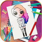 Learn to Draw Cute Chibi Celebrities Step by Step biểu tượng