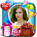 Birthday photo frame with name and photo APK