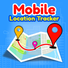 Mobile Location Tracker-icoon