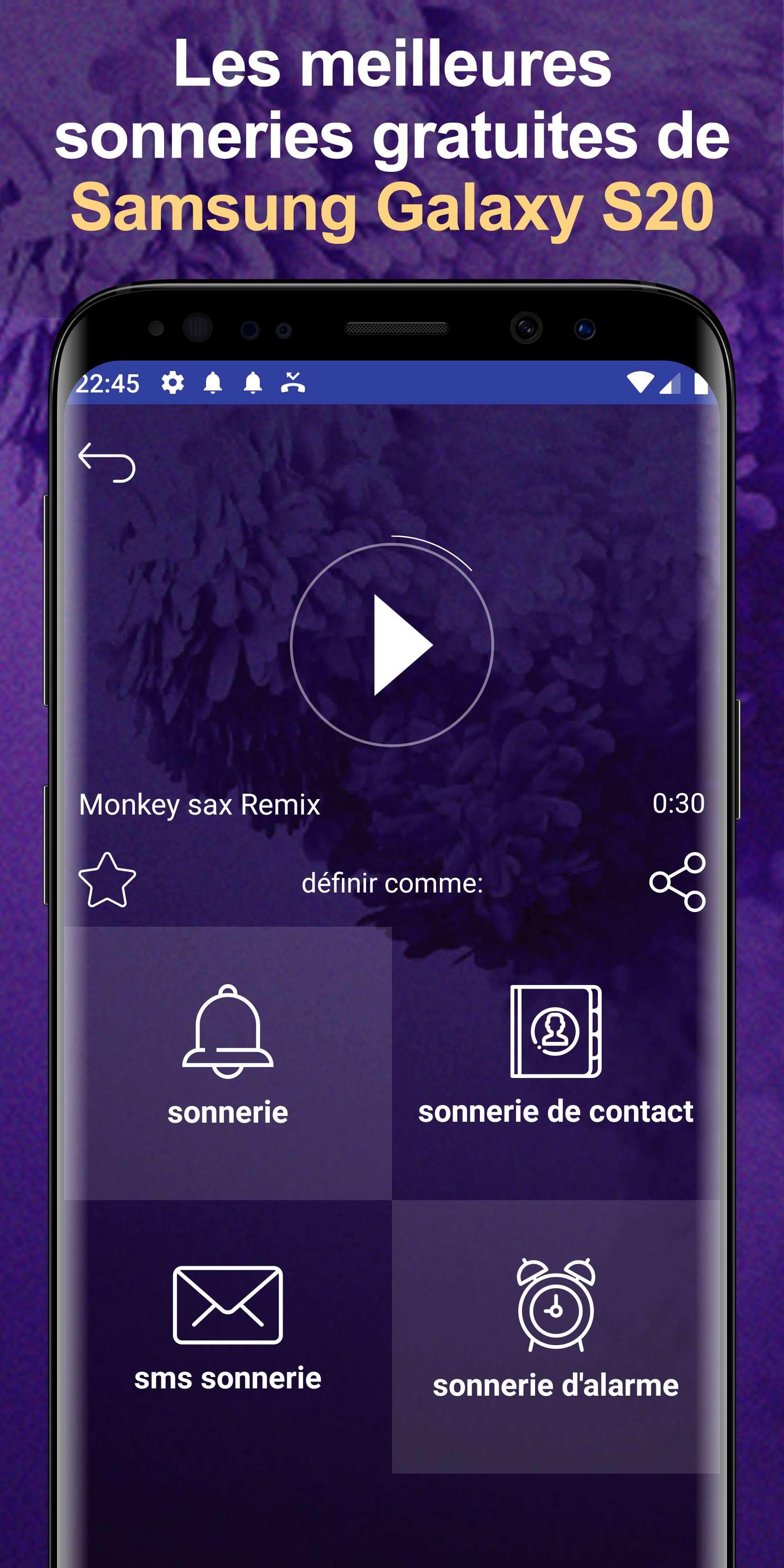 Sonneries Galaxy S20 APK pour Android Télécharger