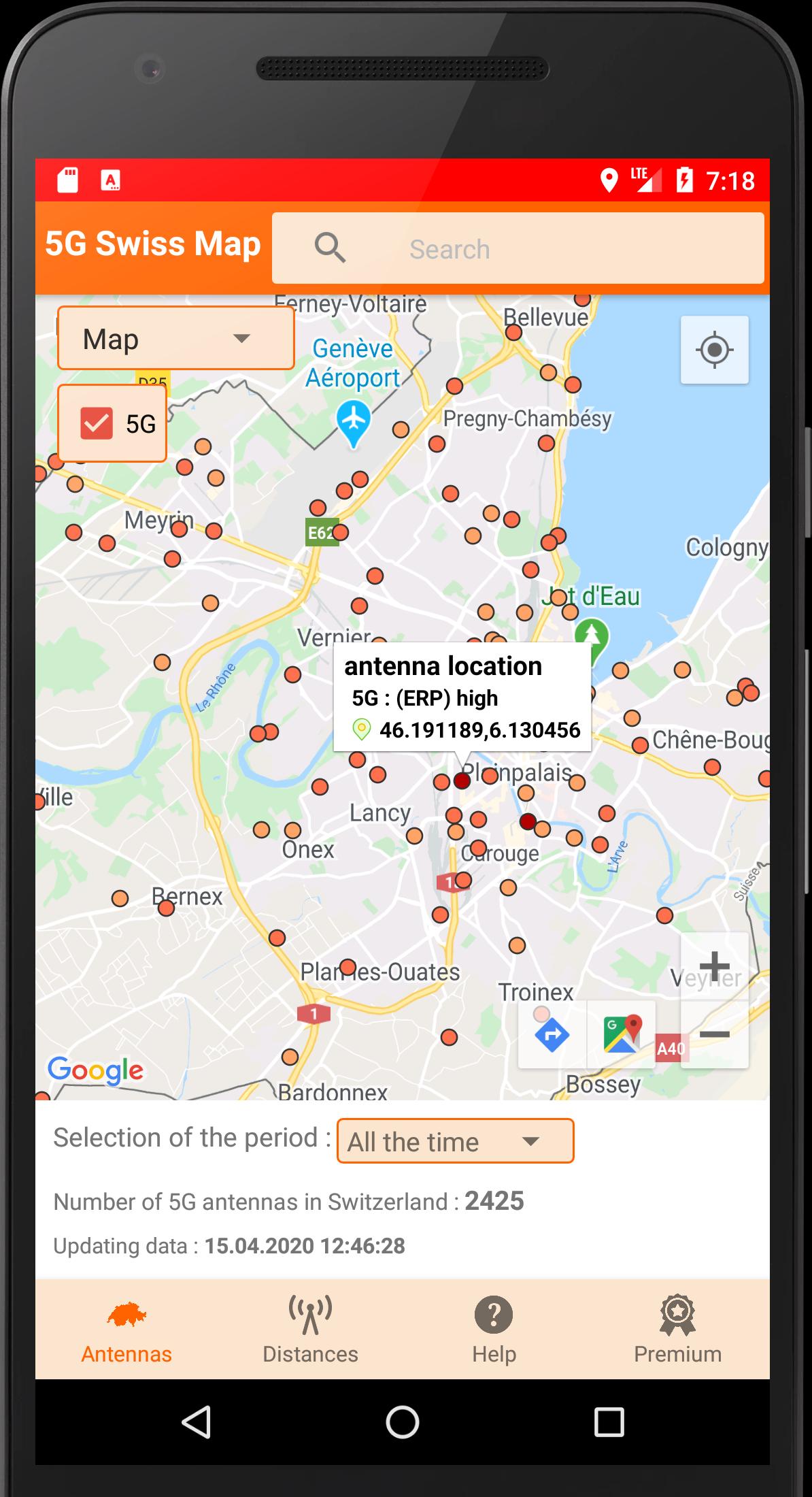 5G Swiss Map for Android - APK Download