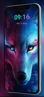 Wolf-Hintergrundbilder Plakat