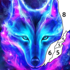 Wolf Coloring Book biểu tượng