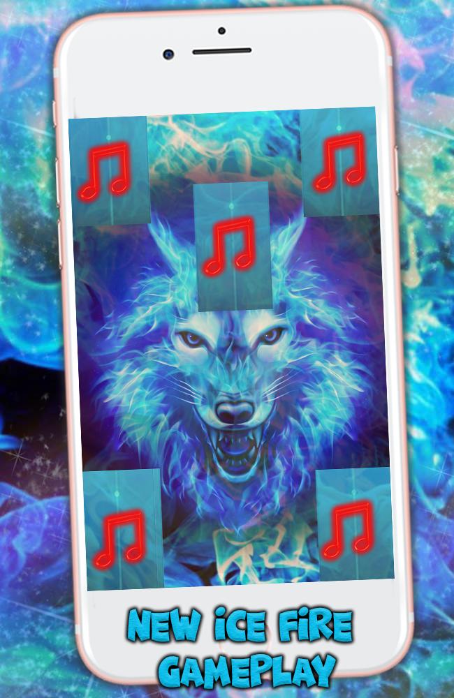 Arctic Piano Wolf Tiles Ice Blue Fire Music Songs For Android