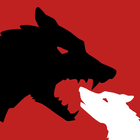 Wolf pack io : jeu PvP, loups icône