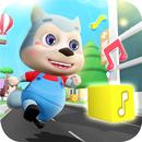 Jumping Wolfoo - Musical Beats APK