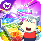 Wolfoo Makes Rainbow Slushy أيقونة
