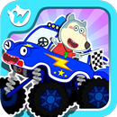 Wolfoo Monster Truck Policía APK