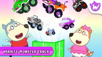 Wolfoo Monster Truck Affiche