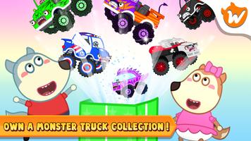 Wolfoo Monster Truck تصوير الشاشة 1