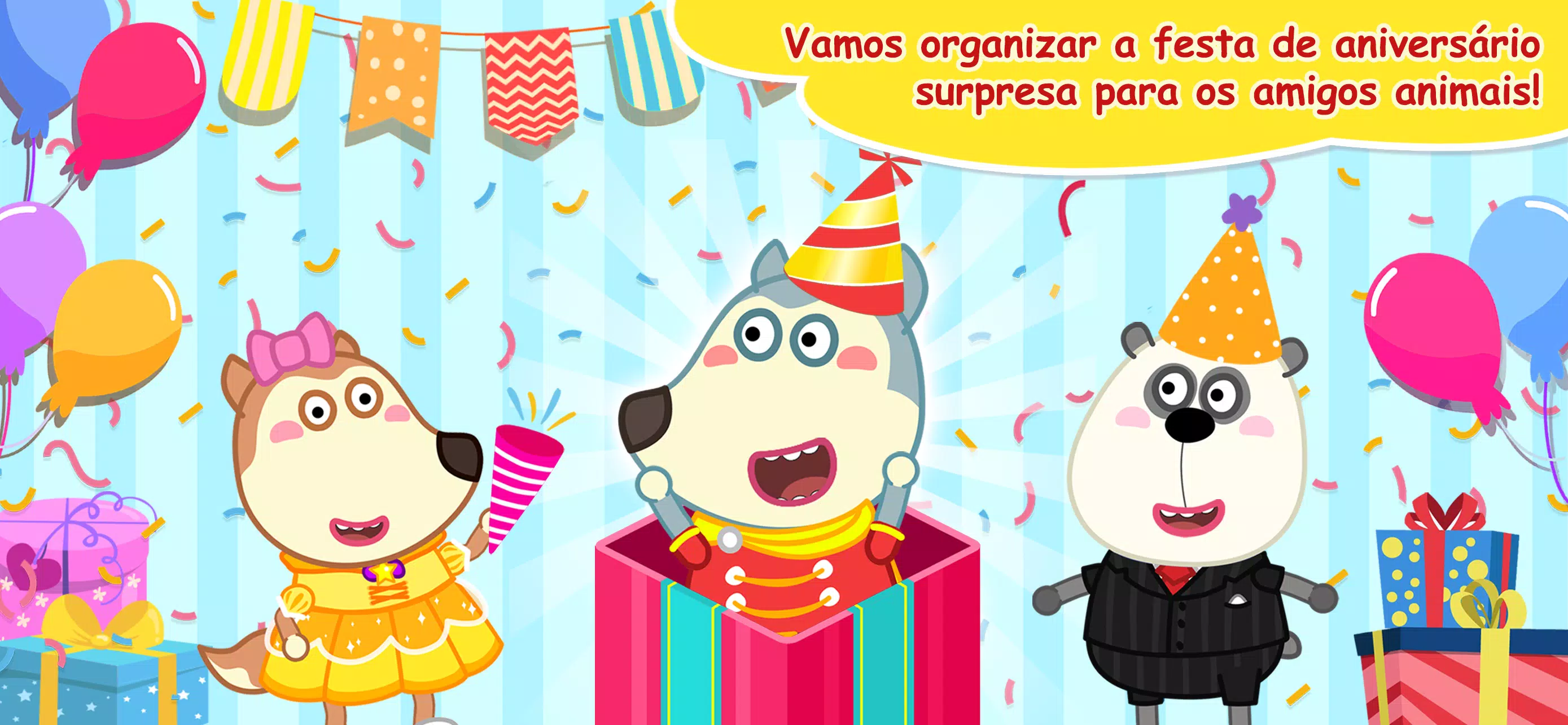 Baixar Wolfoo Birthday Party Planning para PC - LDPlayer