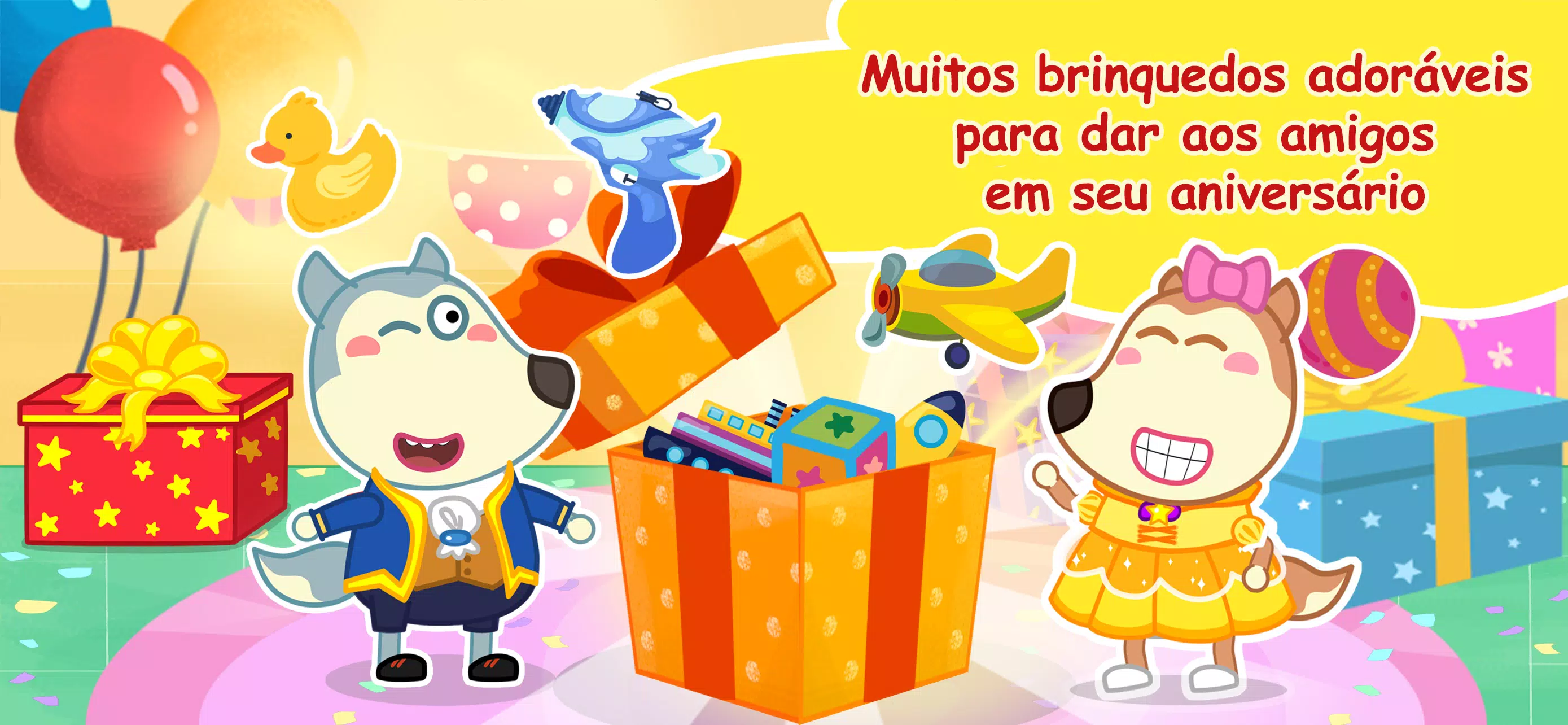 Baixar Wolfoo Birthday Party Planning para PC - LDPlayer