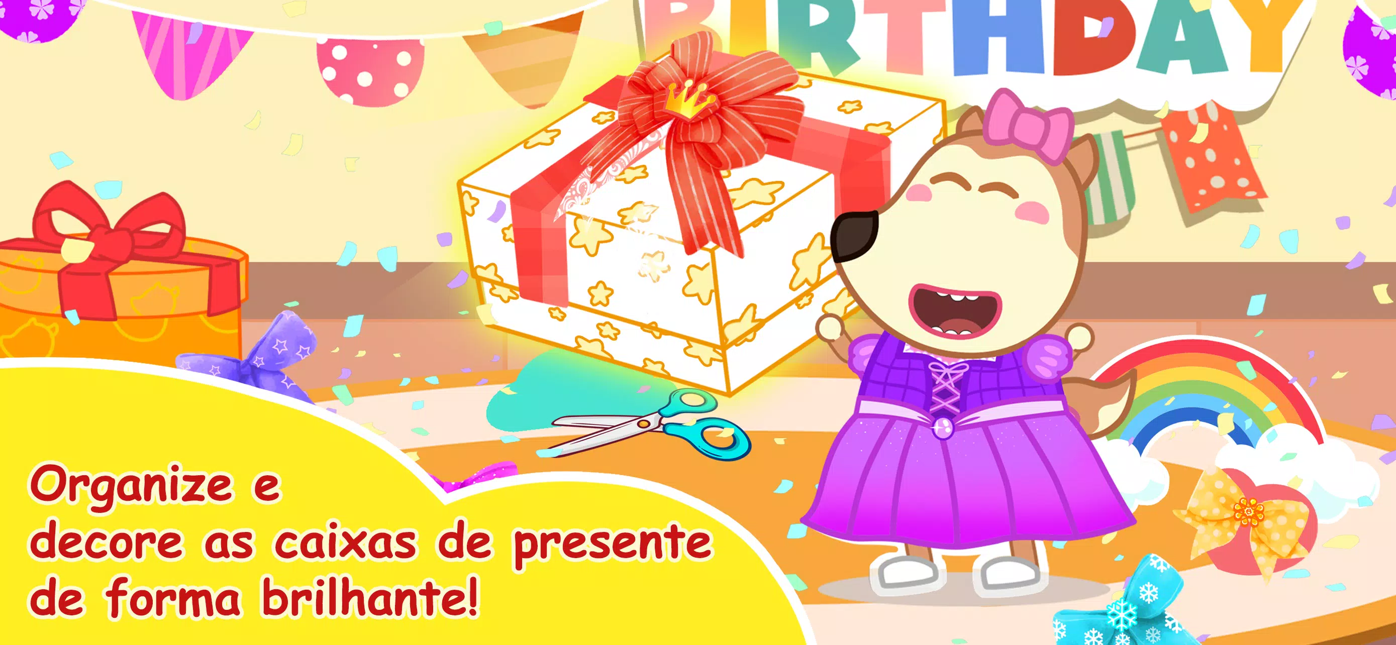 Baixar Wolfoo Prepares Birthday Party para PC - LDPlayer