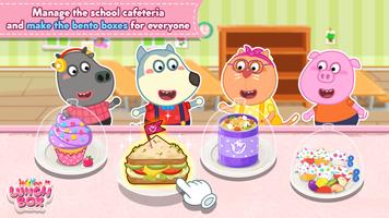 Wolfoo's School Lunch Box poster