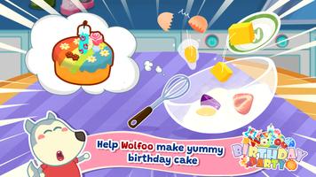 Wolfoo Birthday Party Planning الملصق
