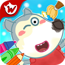 Livro para colorir do Wolfoo APK