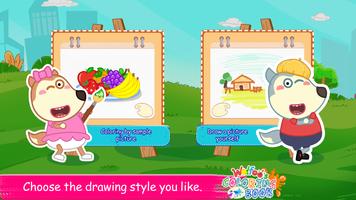 Wolfoo's Coloring Book تصوير الشاشة 1