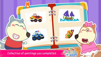 Wolfoo's Coloring Book تصوير الشاشة 3