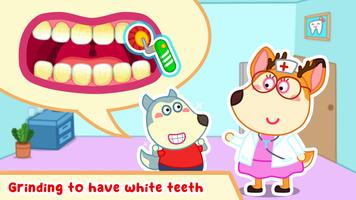 Wolfoo Dentist: Dental Care скриншот 1