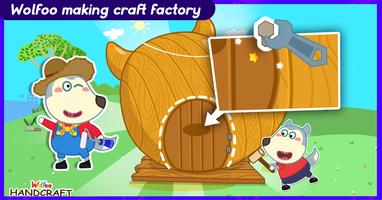 Wolfoo Making Crafts -Handmade پوسٹر