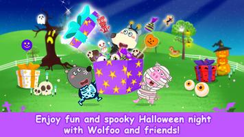 Wolfoo School Halloween Night poster