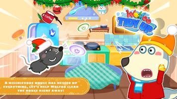 Wolfoo Tidy up poster