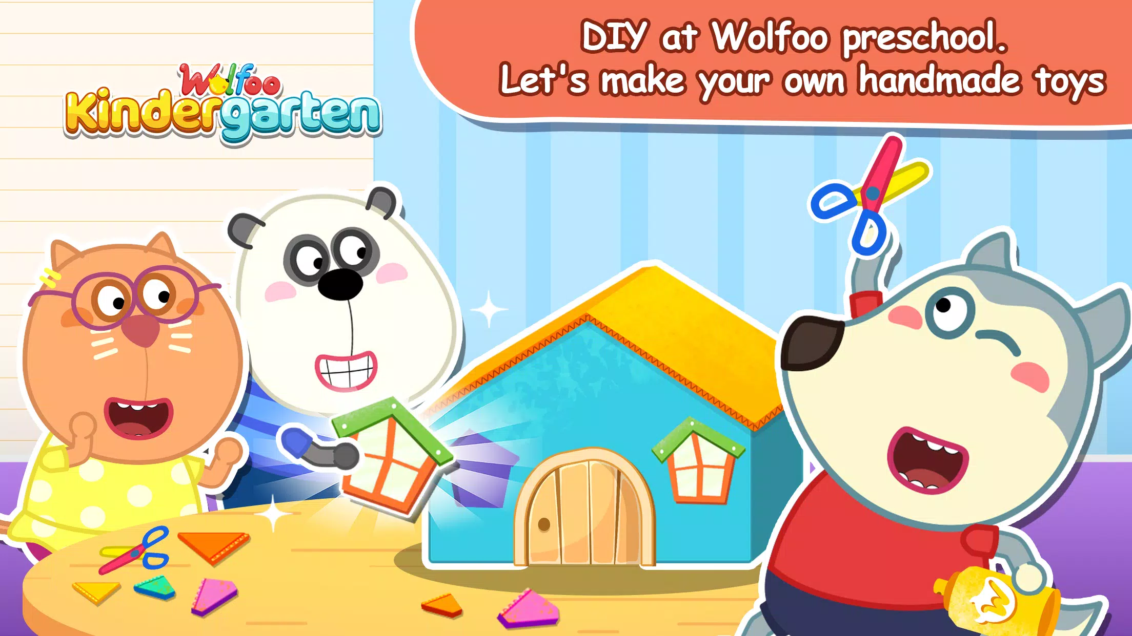 Wolfoo A Day At School para Android - Descargar