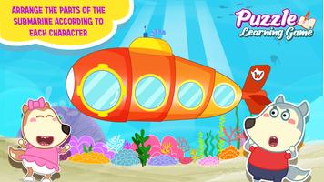 Wolfoo Puzzle Learning Game تصوير الشاشة 2