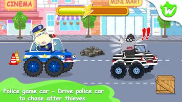Wolfoo Police And Thief Game الملصق