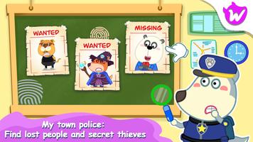 Wolfoo Police And Thief Game تصوير الشاشة 2