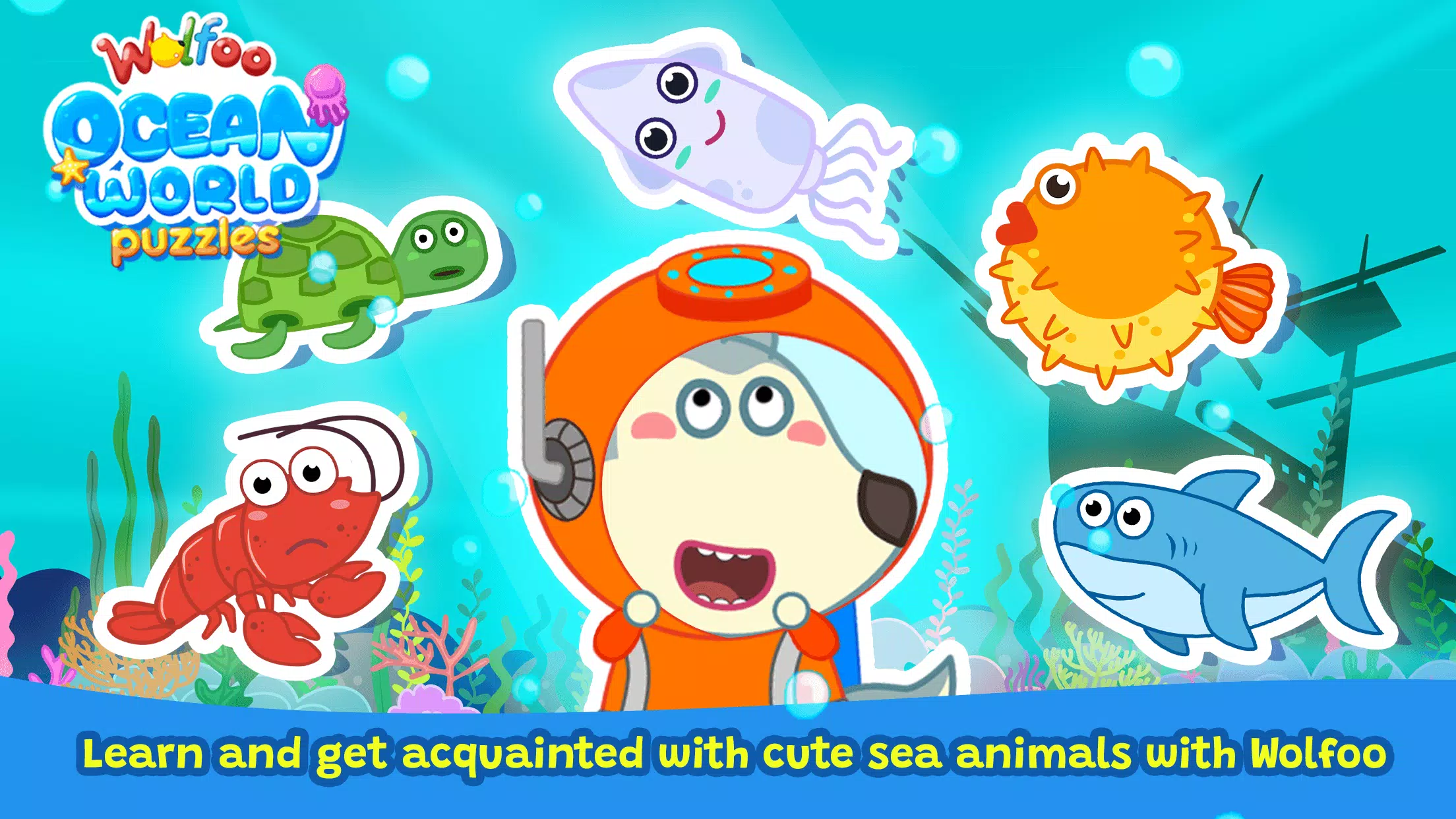 Download do APK de Wolfoo Underwater Ocean World para Android