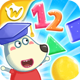 Wolfoo Learns Numbers & Shapes أيقونة