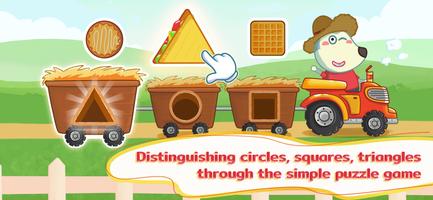 Wolfoo Learns Numbers & Shapes تصوير الشاشة 3