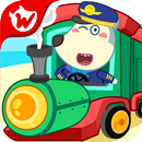 Wolfoo Train - Railway Station APK