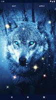 Night Wolf Live Wallpaper скриншот 3