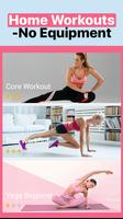 Home Workout for Women - No equipment پوسٹر