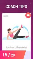 برنامه‌نما Home Workout for Women - No equipment عکس از صفحه