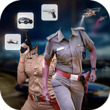 Women Police Suit Photo Editor