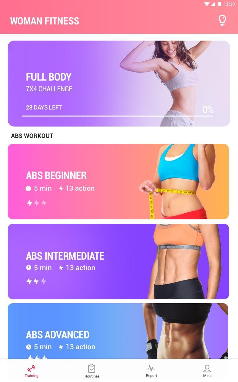 Female Fitness Women Workout For Android Apk Download