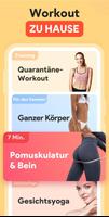 Frauen Fitness - Trainingsplan Plakat
